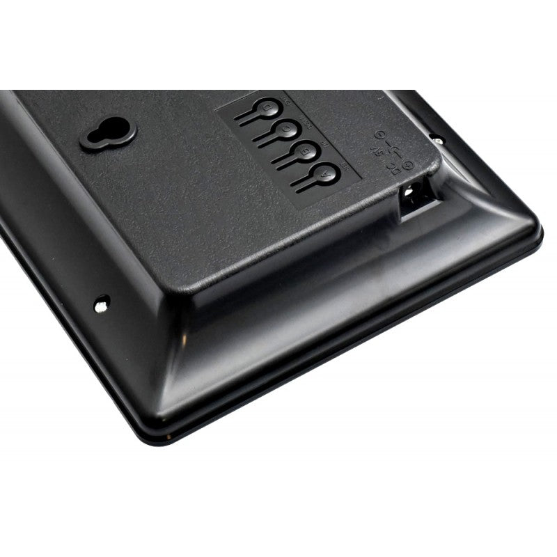 ساعة LED JH-3604 خضراء | منبه، تقويم، درجة الحرارة