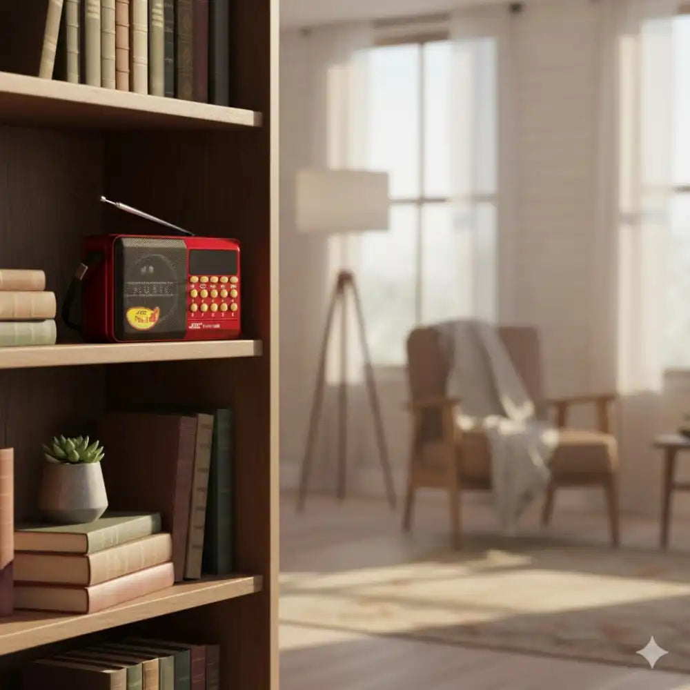 Radio Coranique JOC H1011BT – FM, USB/TF, MP3, Batterie Rechargeable