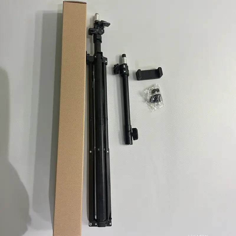 Trépied Métal Réglable 70-200 cm avec Bras Télescopique