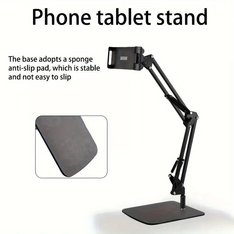 دعم الهاتف والتابلت الدوار والقابل للسحب - حامل مكتب أو سرير للمشاهدة ومقاطع الفيديو