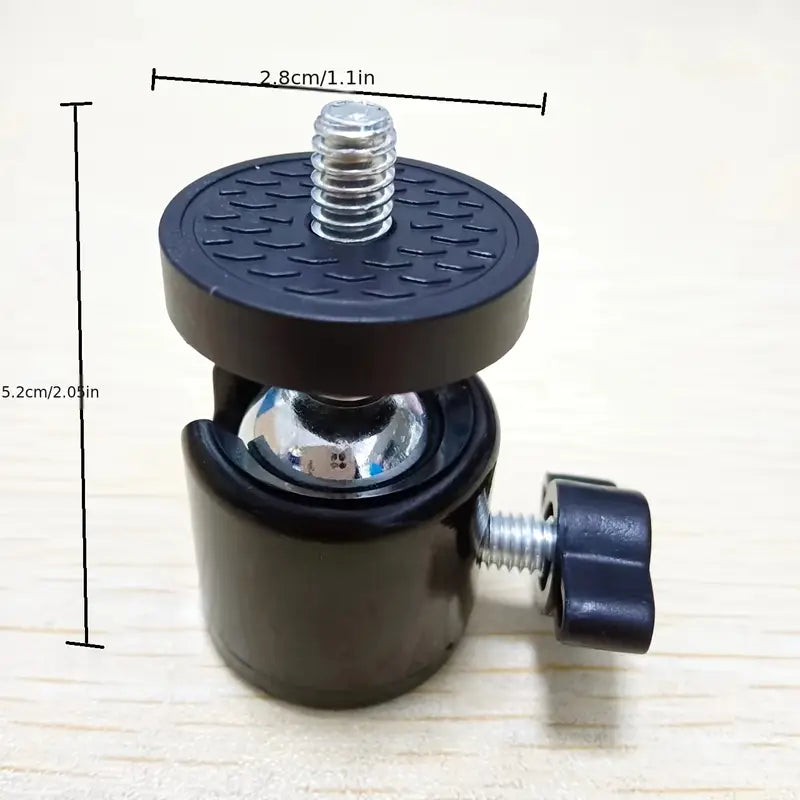 Tête Rotative Lourde 1/4" pour Trépied