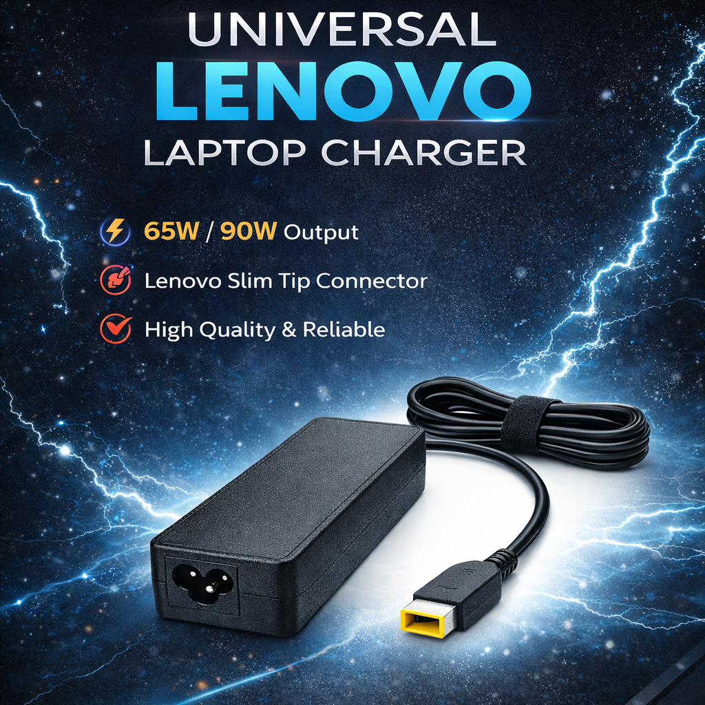 Chargeur PC Portable Lenovo Slim Tip 65W | 90W – Adaptateur Secteur
