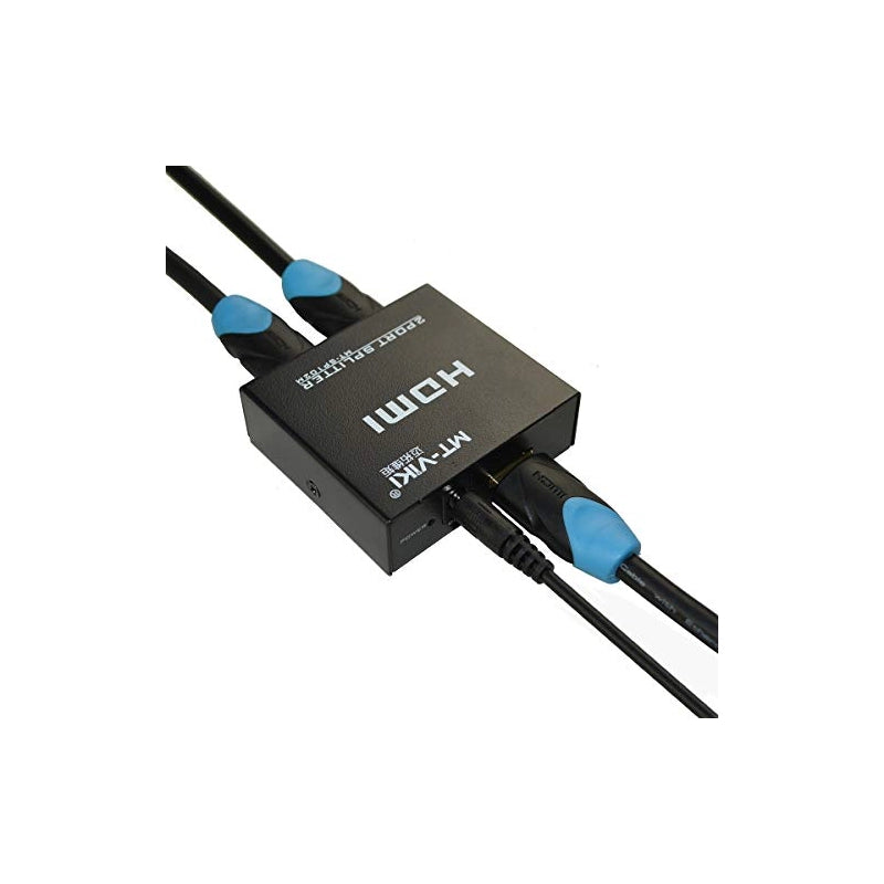 موزع HDMI 1x2 4K 30Hz - مدخل واحد إلى مخرجين - جودة Ultra HD