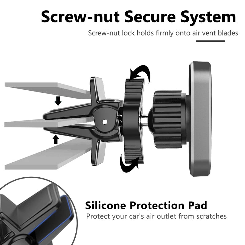 دعم الهاتف المغناطيسي للسيارة - تثبيت هوائي فائق الاستقرار