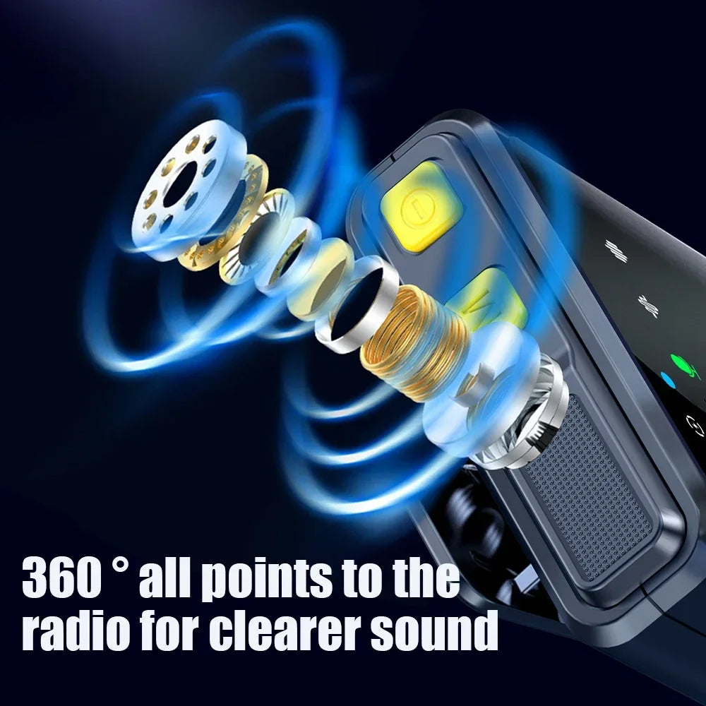 Micro Cravate Sans Fil F9 2.4G – Plug & Play, Réduction de Bruit