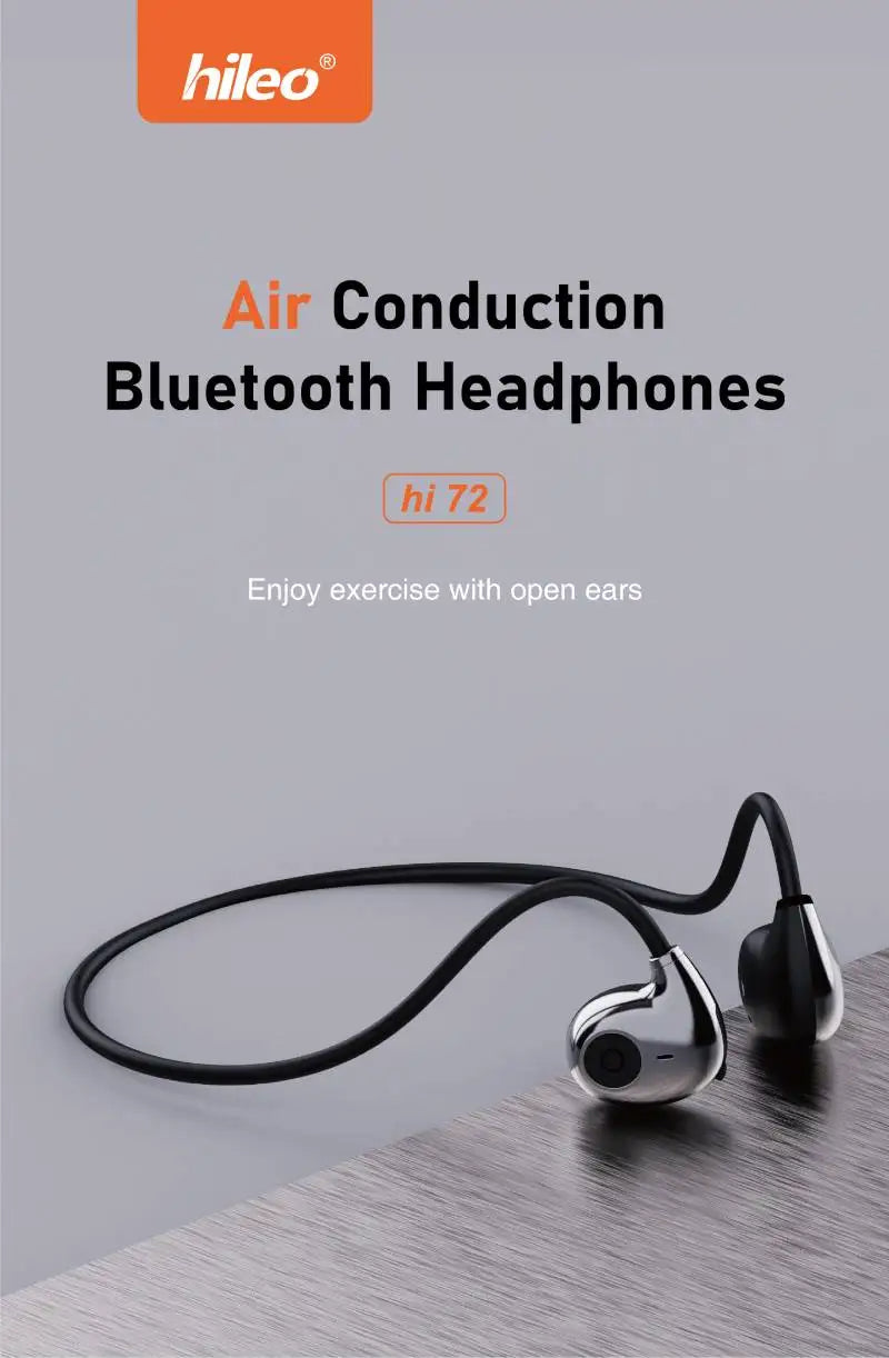 Écouteurs Bluetooth 5.3 TWS à Conduction d'Air – Autonomie 4h, Étanches IPX4