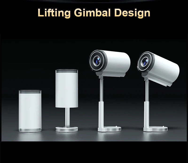 Projecteur 4K Android 13 – Mini Projecteur Portable WiFi6 Full HD 1080P avec LED Haute Luminosité