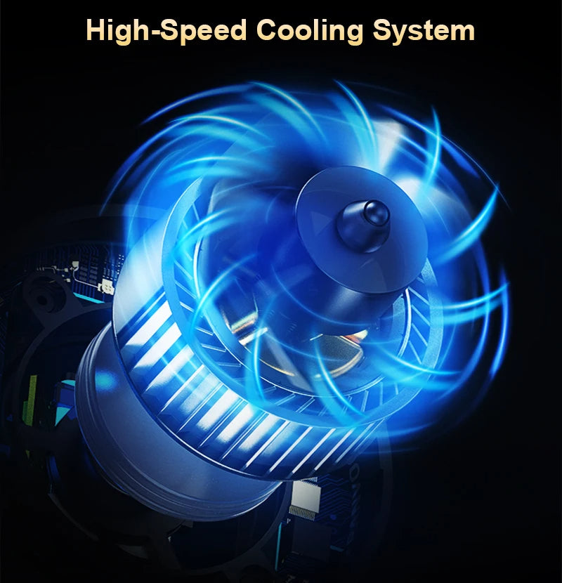 Projecteur 4K Android 13 – Mini Projecteur Portable WiFi6 Full HD 1080P avec LED Haute Luminosité