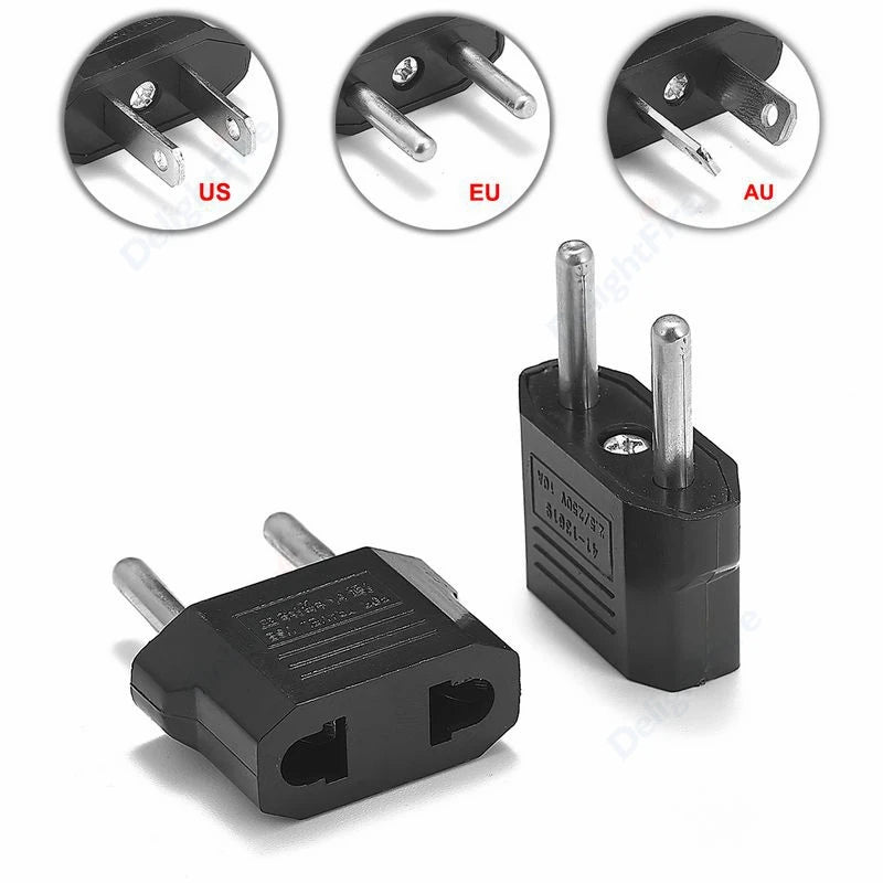 Adaptateur de Voyage US vers Prise EU - 2.5/250V 10A