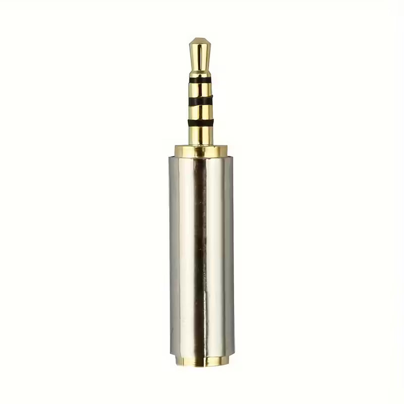 Adaptateur Audio Jack 3.5mm Male vers 2.5mm Femelle Plaque Or