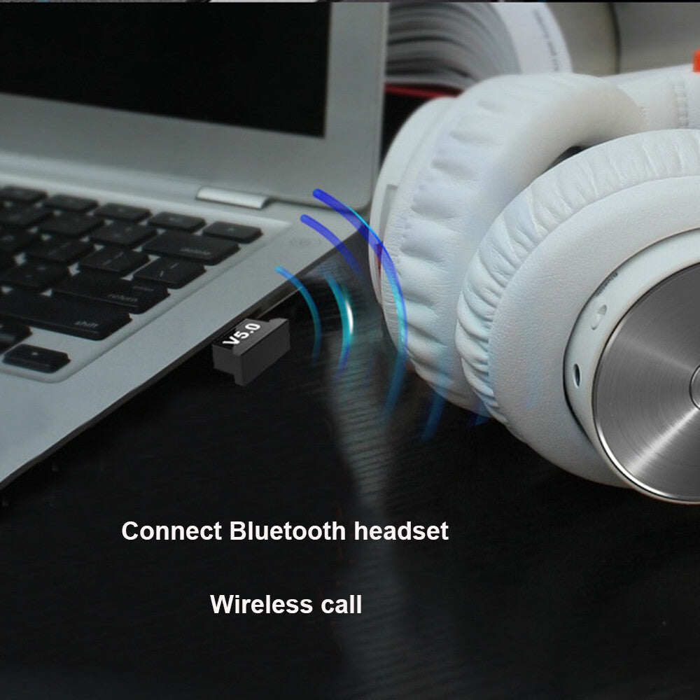 Adaptateur Bluetooth 5.0 USB – Longue Portée 50m, Plug & Play
