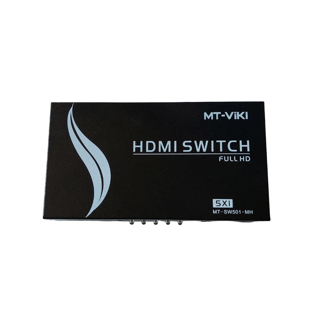محول HDMI 5 في 1 بدقة Full HD: اختيار سهل للمداخل