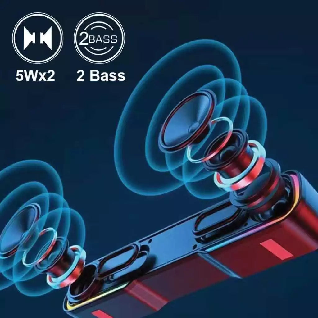 Enceinte Portable Bluetooth Kisonli LED-913 – Son Stéréo et Super Bass