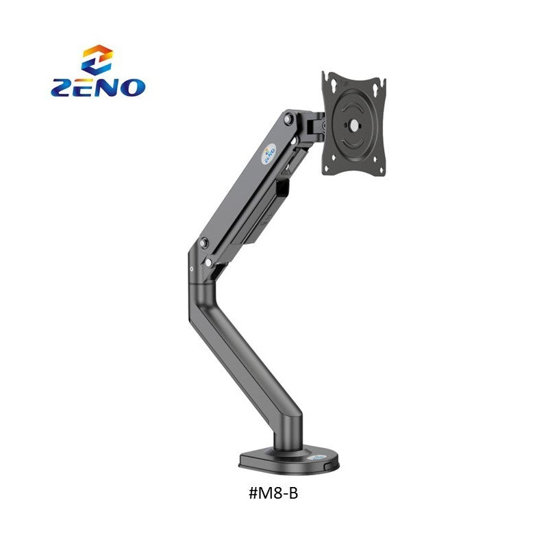 دعم زينو M8 لشاشات قابلة للتعديل من 17 إلى 32 بوصة - ذراع شاشة دوارة وقابلة للتعديل في الارتفاع