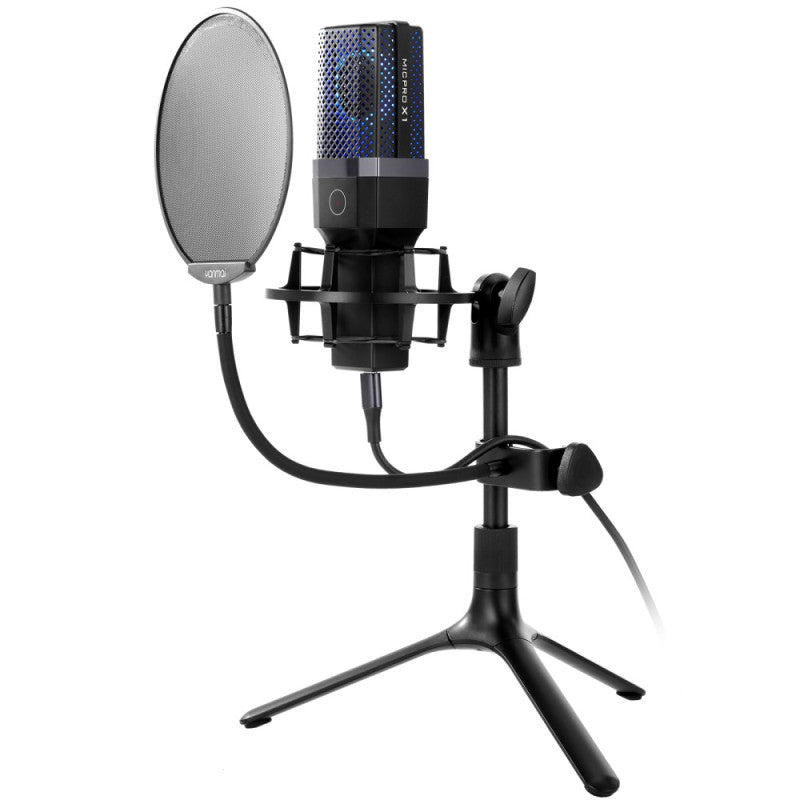 Microphone USB Yanmai X1 avec Support et Antichoc pour Enregistrement & Streaming