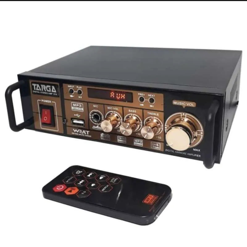 Amplificateur Stéréo LGX 25022 avec Bluetooth, USB, SD, FM et Fonction Karaoké