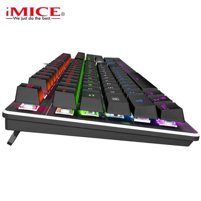 لوحة مفاتيح ميكانيكية للألعاب IMICE MK-X80 – الأداء وإضاءة RGB