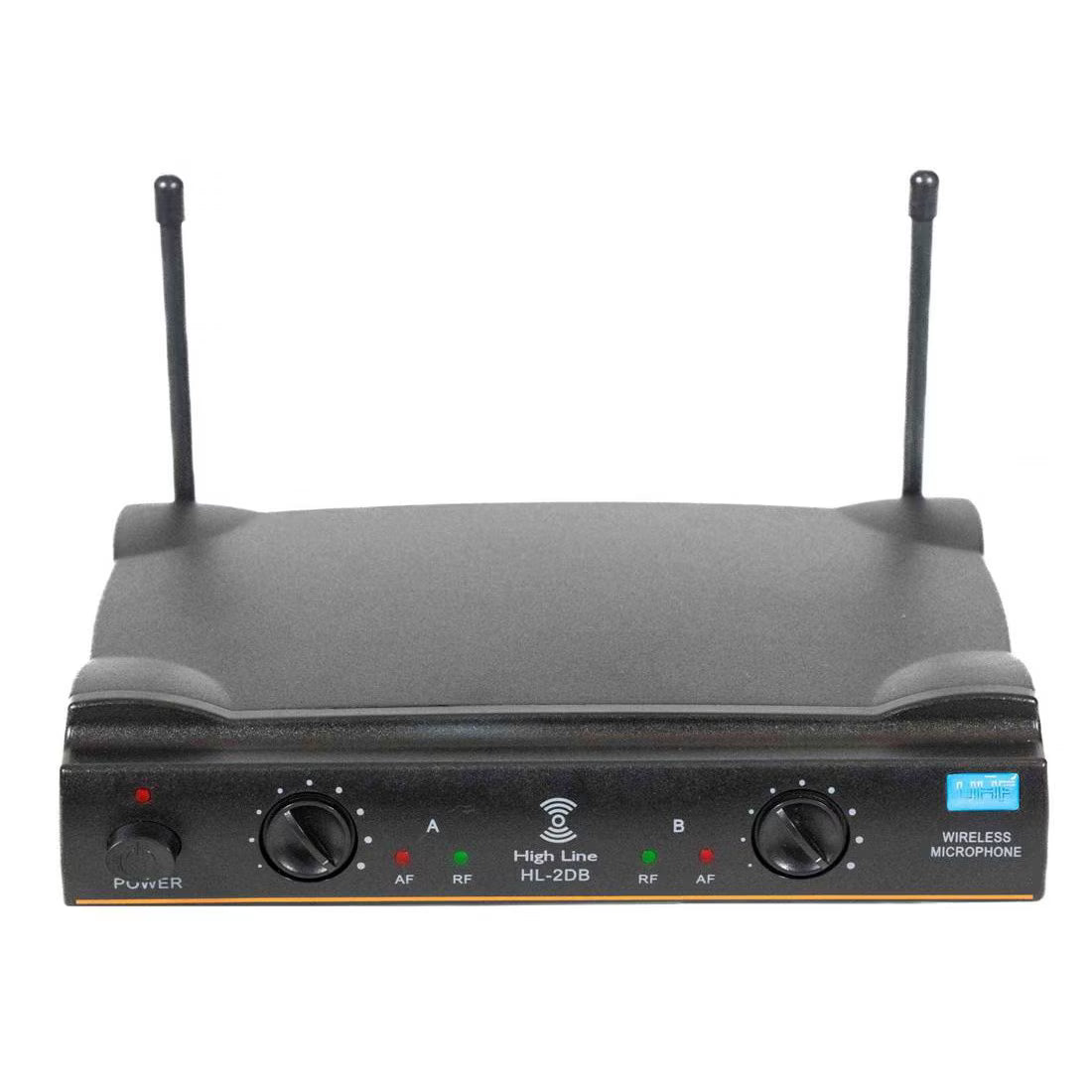 Système Micro Sans Fil LGX25580 – 2 Broches + 2 Diadèmes avec Valise