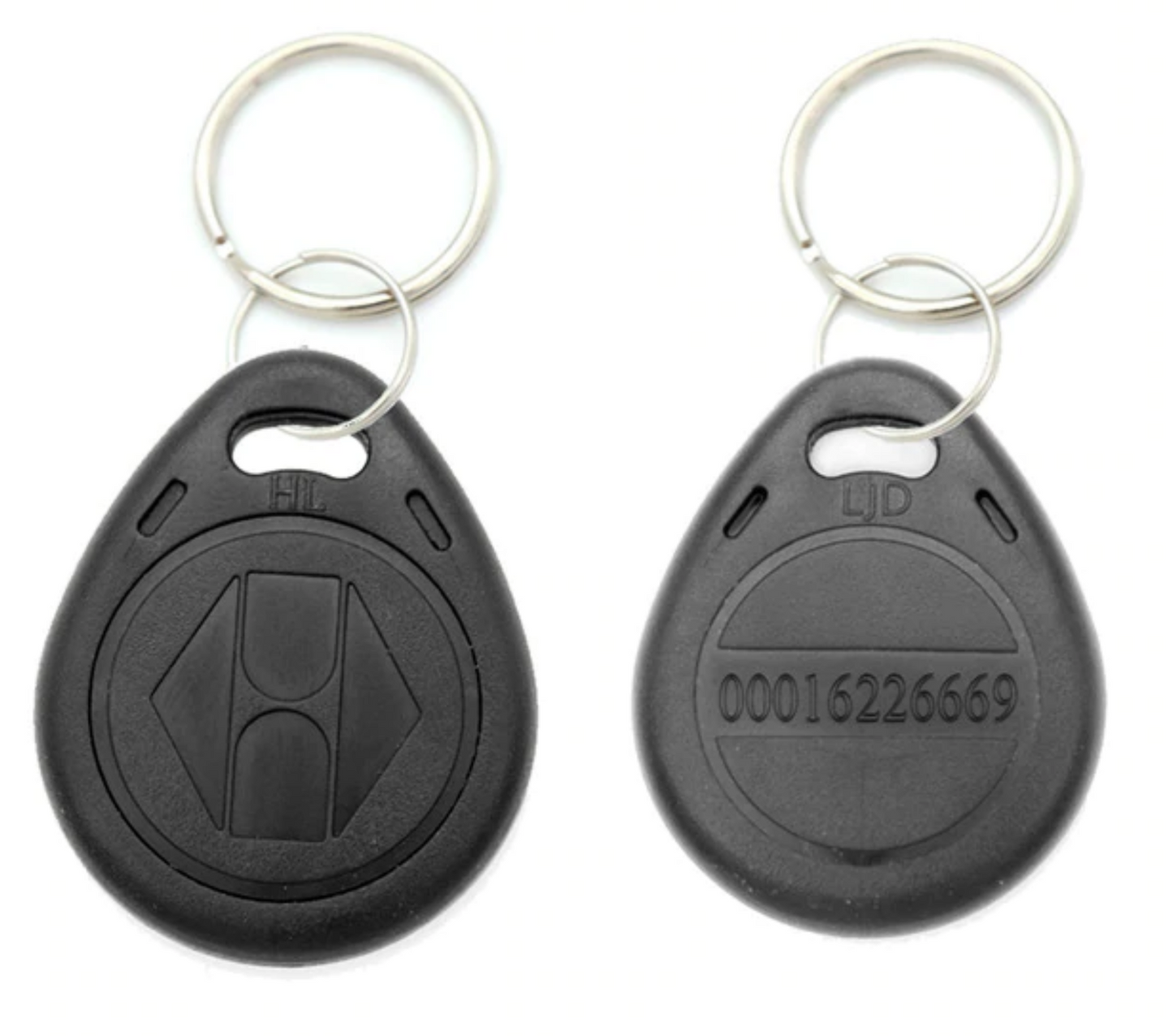Porte-clés RFID TK4100 EM4100: Lecture seule, Contrôle d'accès, 125KHz