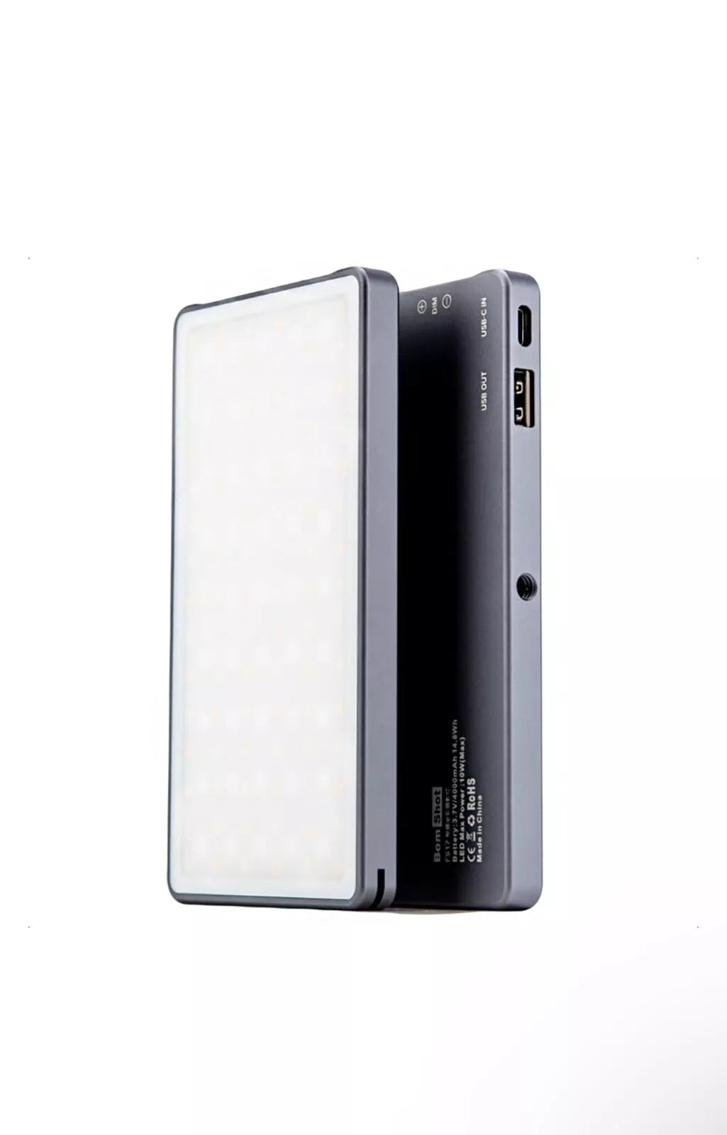 Lumière Vidéo RGB Portable 4000mAh – Éclairage LED Dimmable 2500K-9900K (LR135)