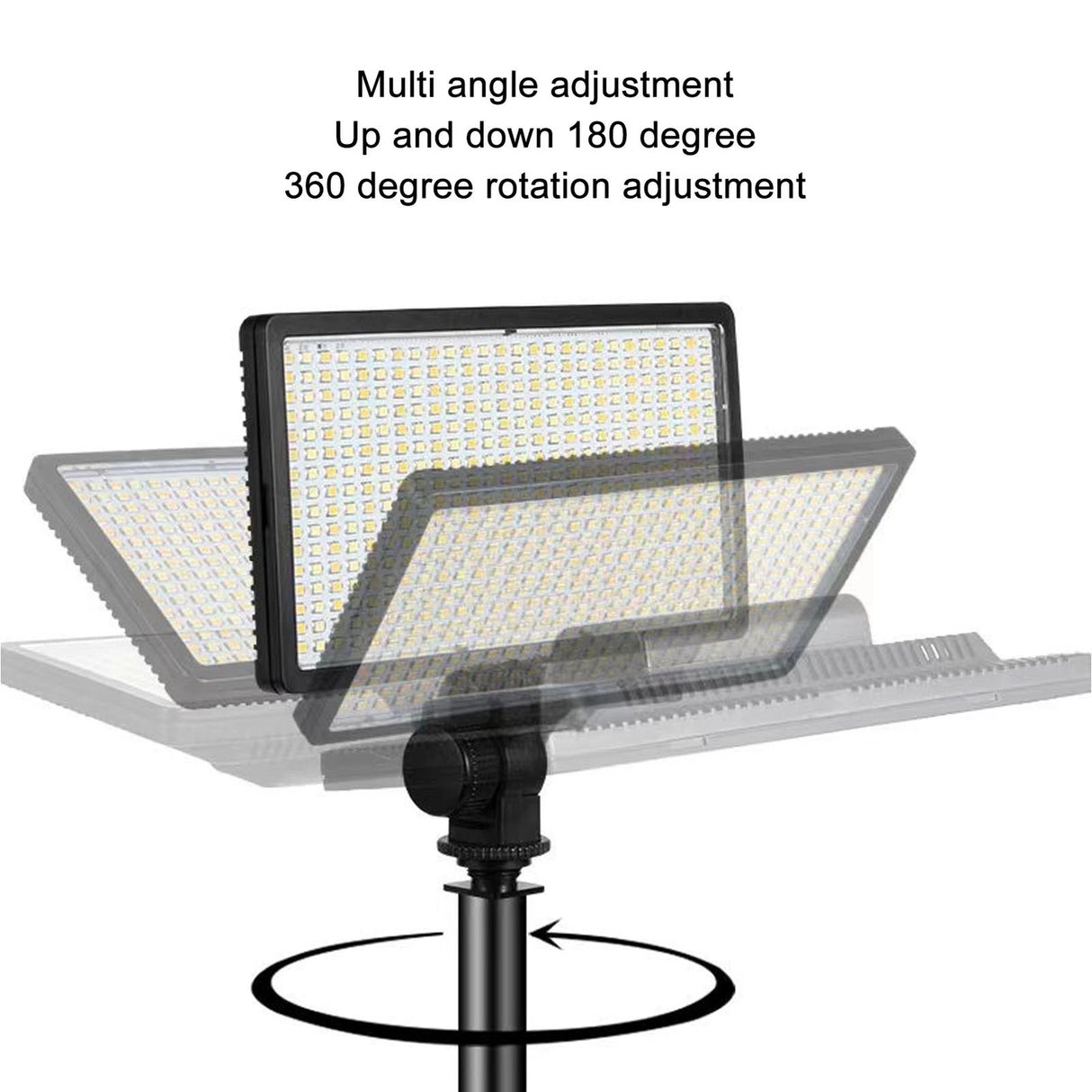 Panneau LED 416 Bi-Color avec Batterie pour Photo & Vidéo