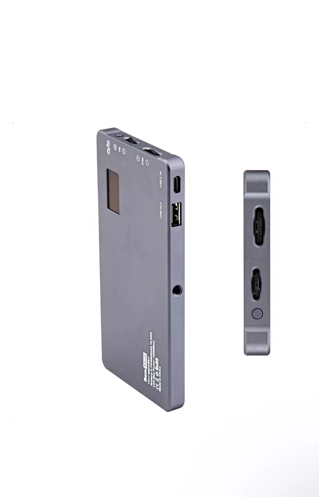 ضوء فيديو RGB محمول 4000mAh – إضاءة LED قابلة للتعتيم 2500K-9900K