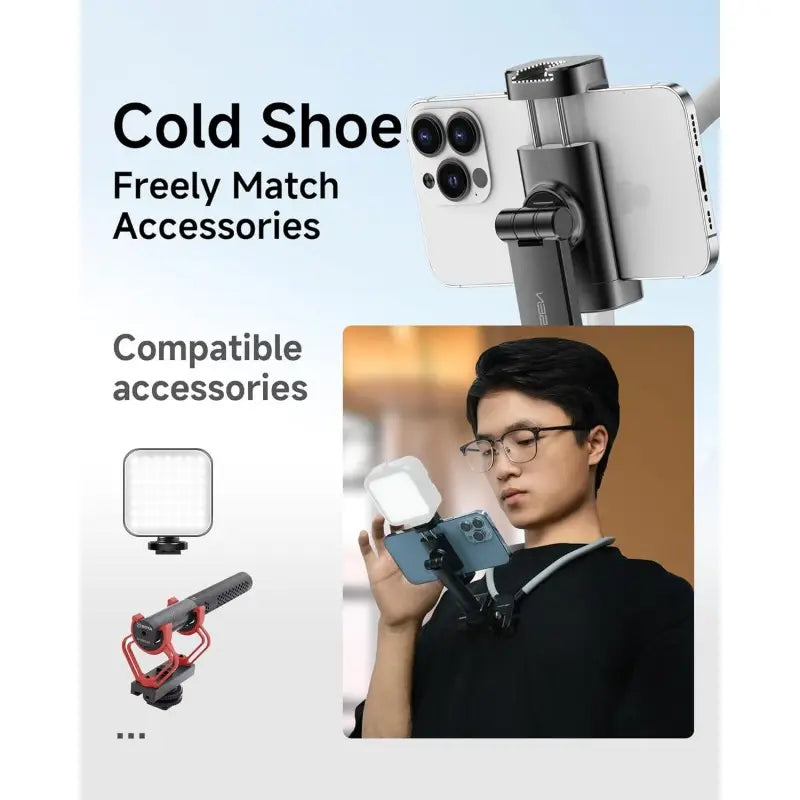 Support de Cou Jmary MG-01 pour Smartphone et Caméra Sport