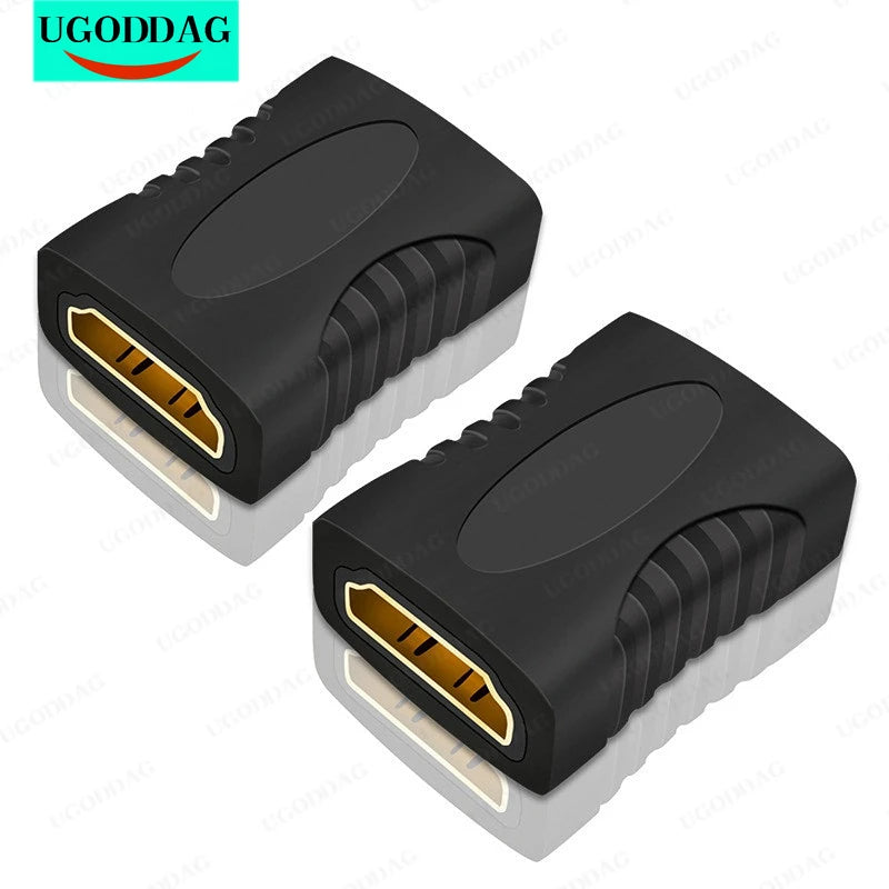 Adaptateur d'extension compatible HDMI femelle vers femelle