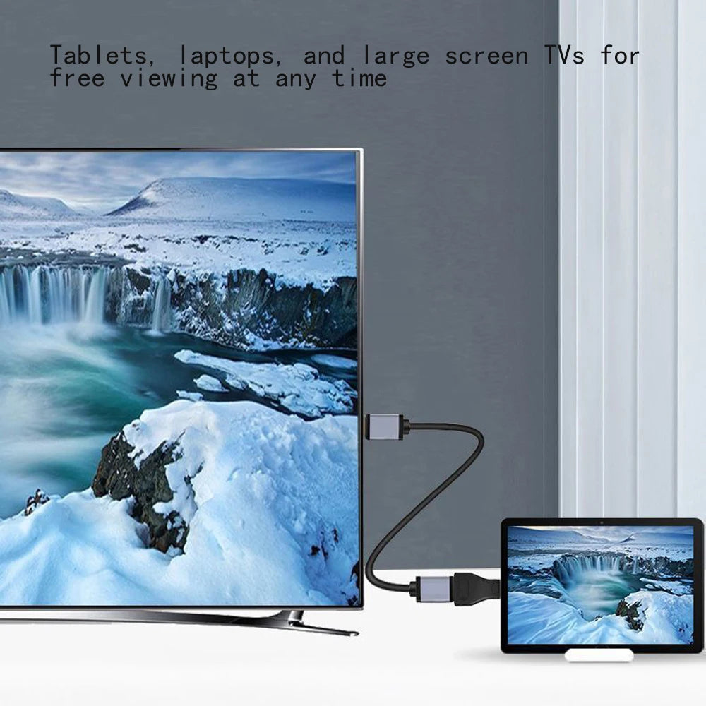 محول صغير متوافق HDMI ذكر إلى HDMI أنثى