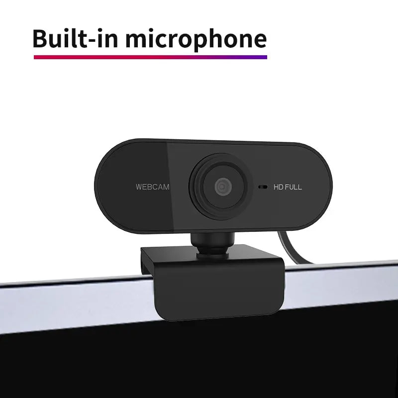 Webcam full HD 1080P USB avec microphone