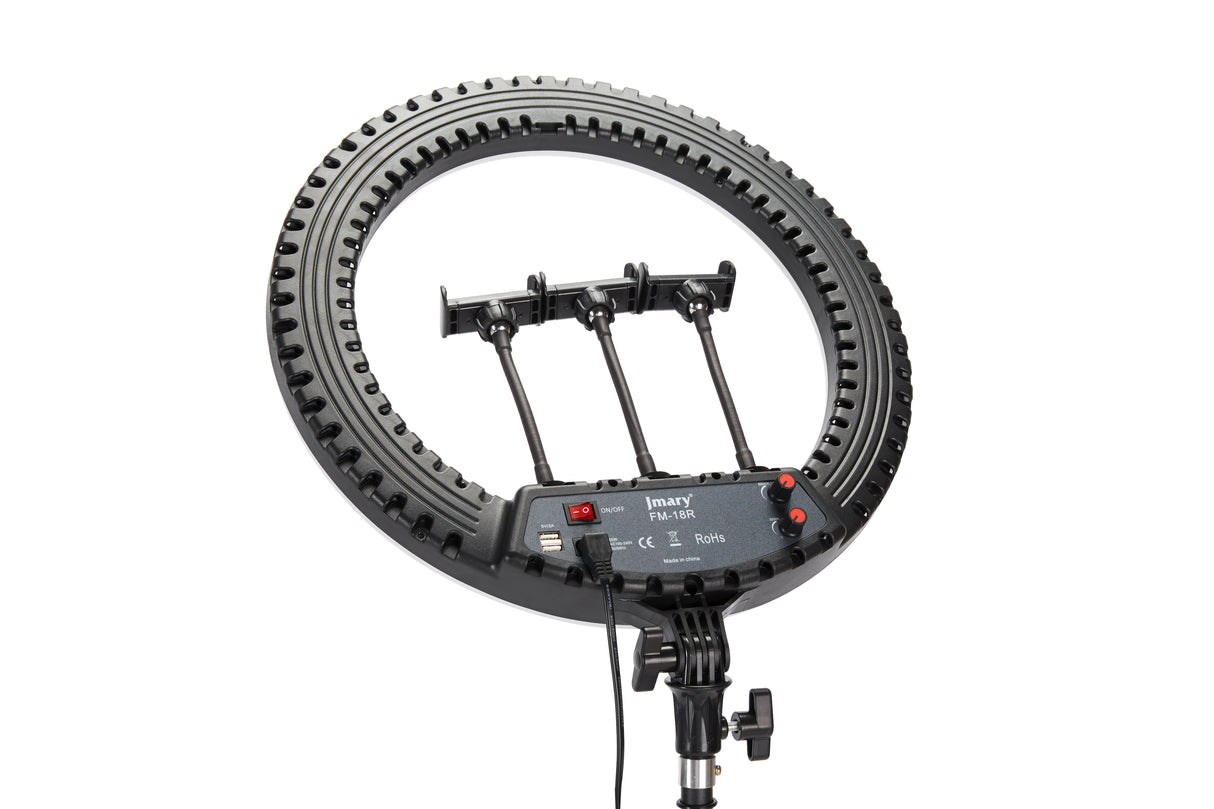 Ring Light Professionnel 55W - Jmary FM18R 44cm Dimmable LED + Trépied 2m