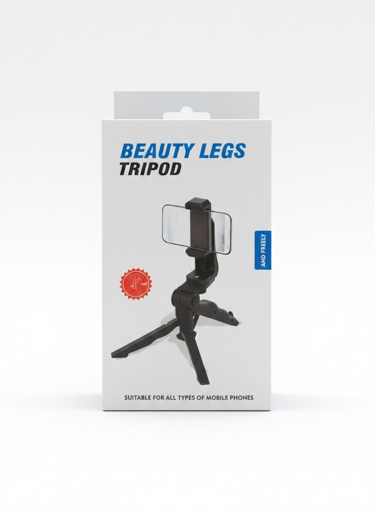 Mini Trépied Beauty Legs Rotatif pour Smartphones et Caméras