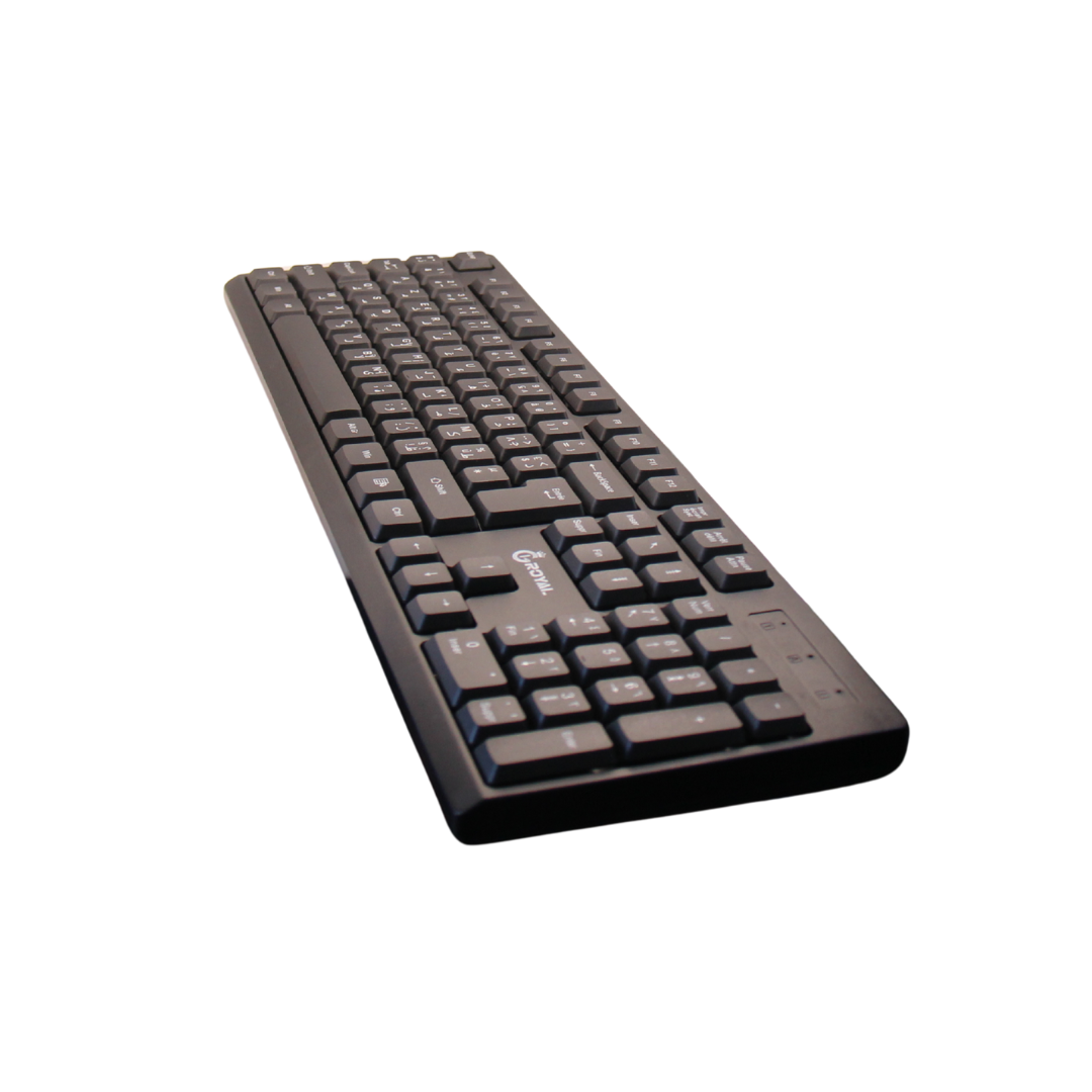 Clavier Filaire USB KB-039U – 104 Touches – Noir