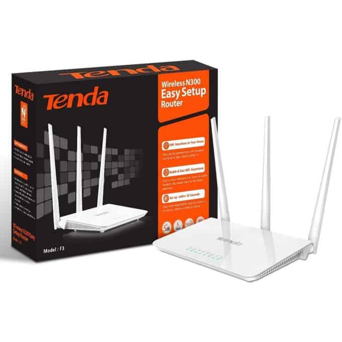 Tenda F3 N300 Répéteur wifi / point d’accès Sans Fil 3 Antennes * 5dBi
