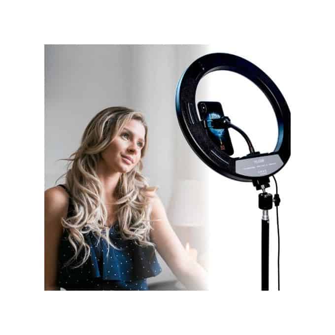 Ring Fill Light avec télécommande 30cm Selfie Ring Light LED YQ-320A