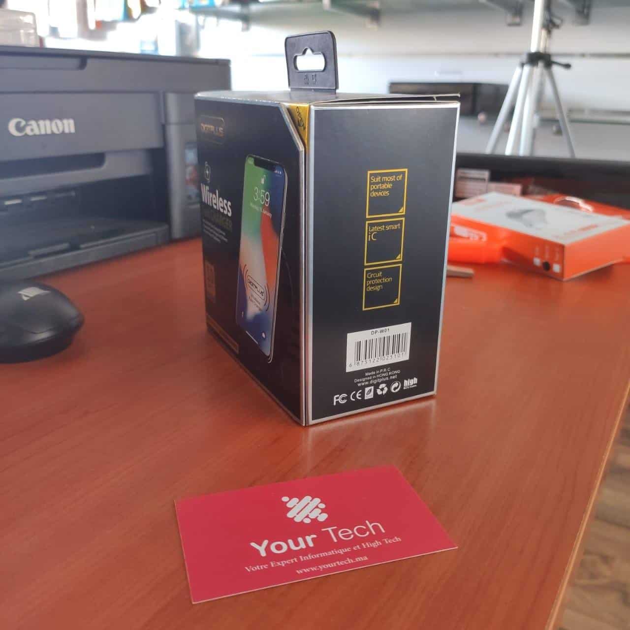 Chargeur rapide sans fil 10 watts à identification automatique pour iPhone 8, 8 Plus et iPhone X