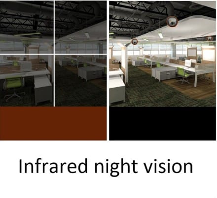 Mini caméra de Surveillance panoramique IP WIFI HD 1080P, 360 degrés, réseau domestique sans fil