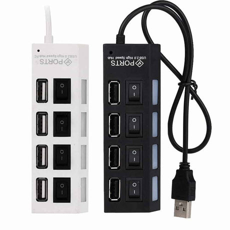 Double USB 4 Port USB 2.0