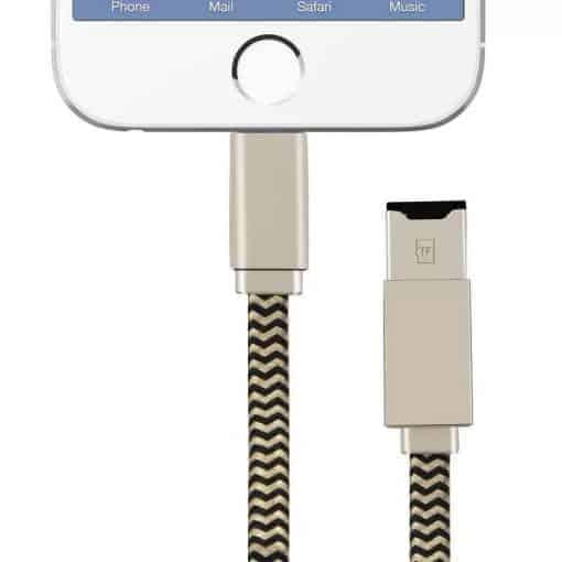 Câble Lightning Auslese ™ iDragon + lecteur de carte mémoire MicroSD Adaptateur USB avec port 8 broches pour iphone 6s / 6s plus / 6/6 plus / 5 / 5s / 5c / ipad 4 / ipad 4 / ipad