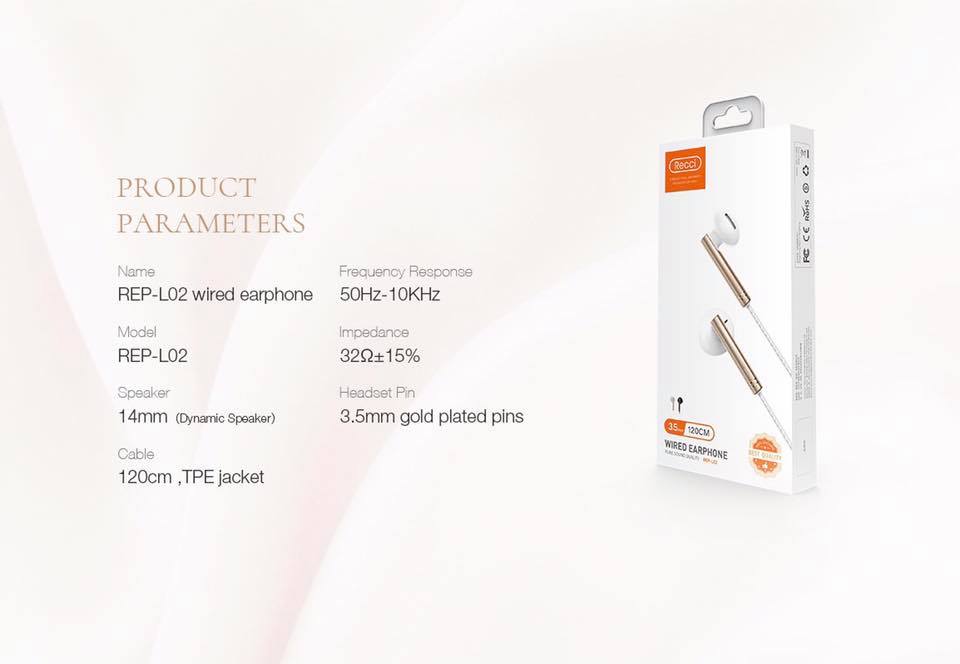 Écouteur Recci REP-L02