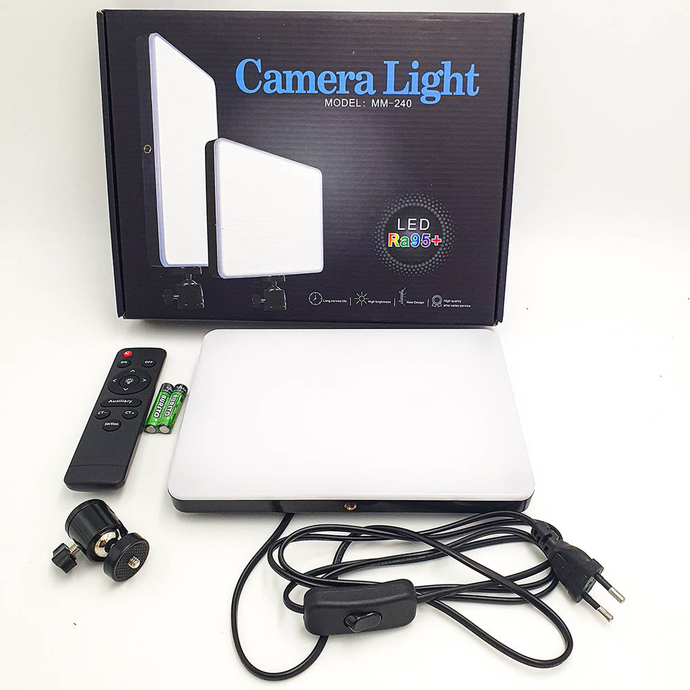 Lampe LED 23x16cm avec télécommande éclairage professionnel