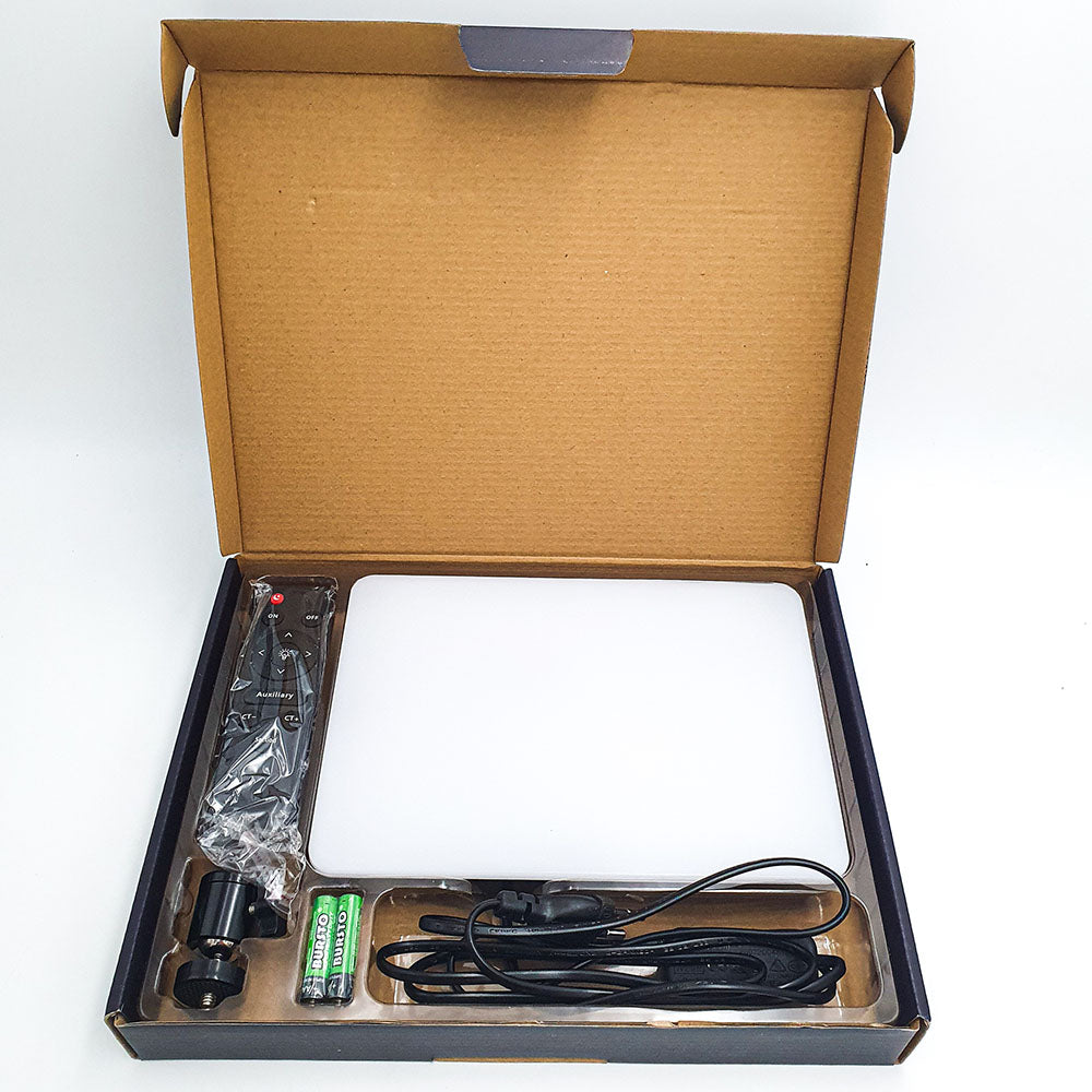 Lampe LED 23x16cm avec télécommande éclairage professionnel