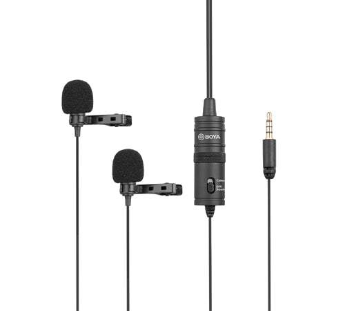 BOYA BY-M1DM Double Micro-cravate Original 100%