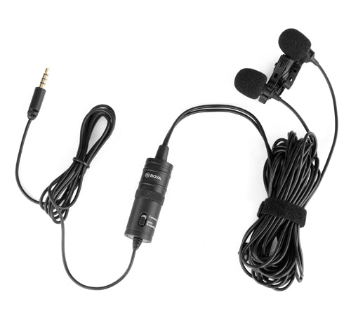 BOYA BY-M1DM Double Micro-cravate Original 100%