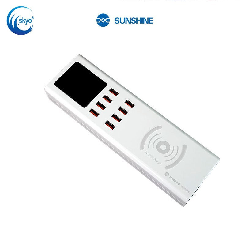 Smart Wireless Charger SUNSHINE SS-309WD 8 Port USB