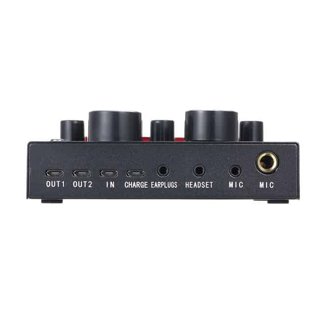 V8 Multifonctionnel Carte son Live Volume Intelligent