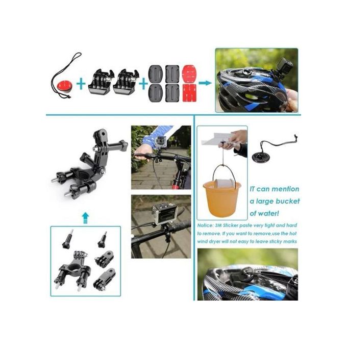 Ensemble d'accessoires Kit pour GoPro