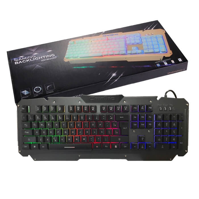 Clavier Gamer Semi-mécanique Avec Rétro-Éclairage Led M500-s