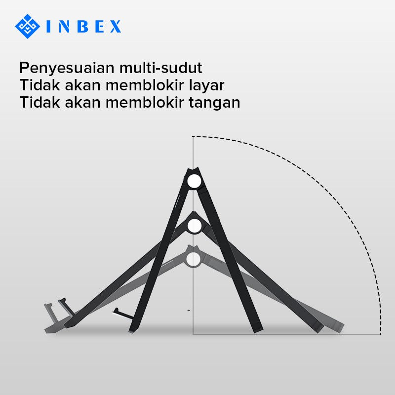 Stand d'ordinateur portable de tablette X02 / support de pliage multifonctionnel 4-en-1