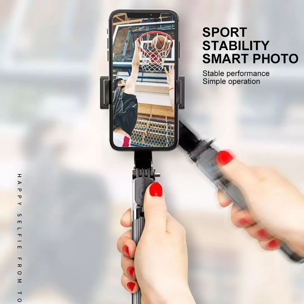 STICK SELFIE AVEC STABILISATEUR GIMBAL ET SUPPORT DE TRÉPIED L08